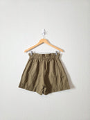 Able Olive Cotton Shorts (S)