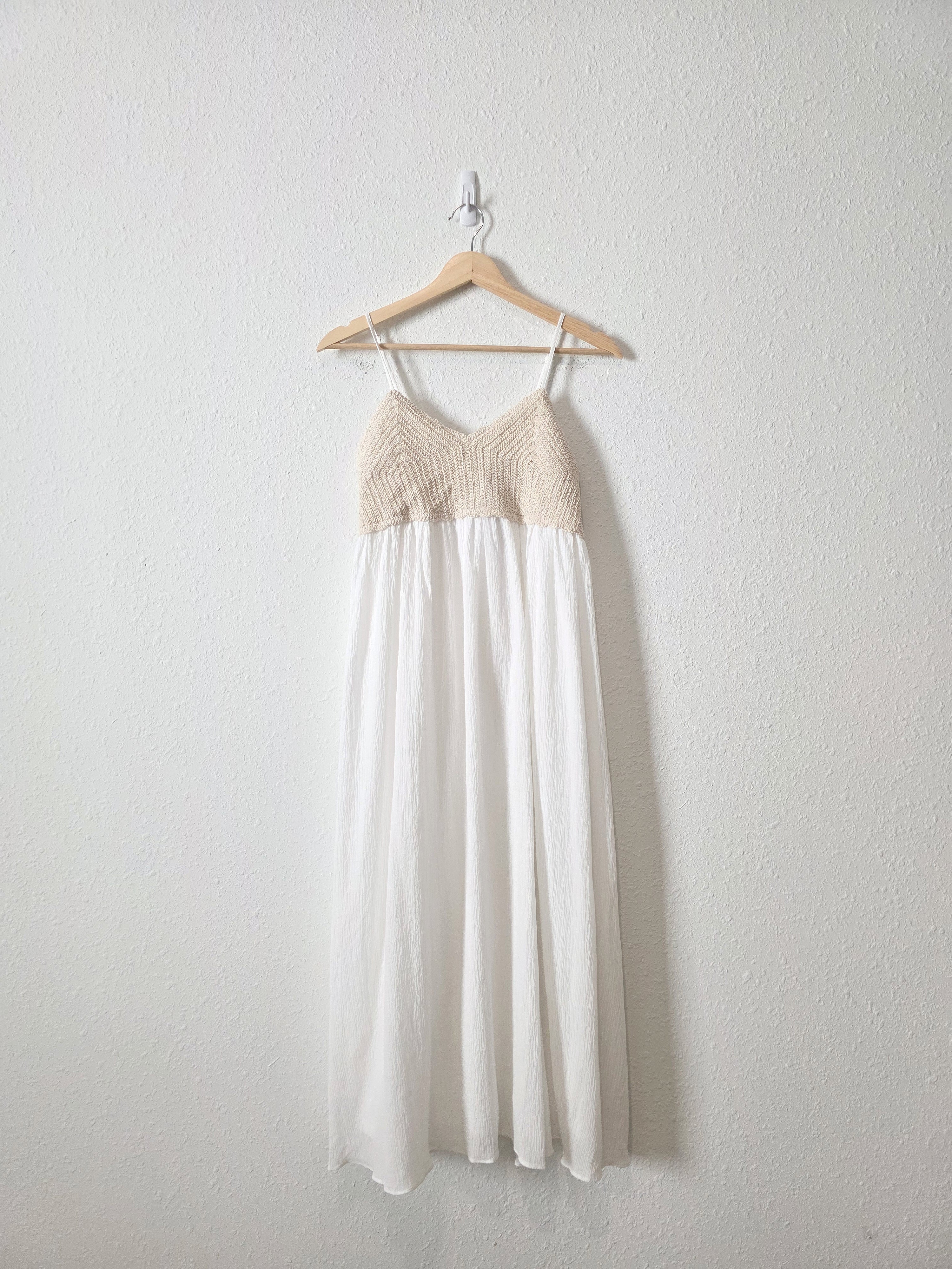 NEW Yura Crochet Midi Dress (S)