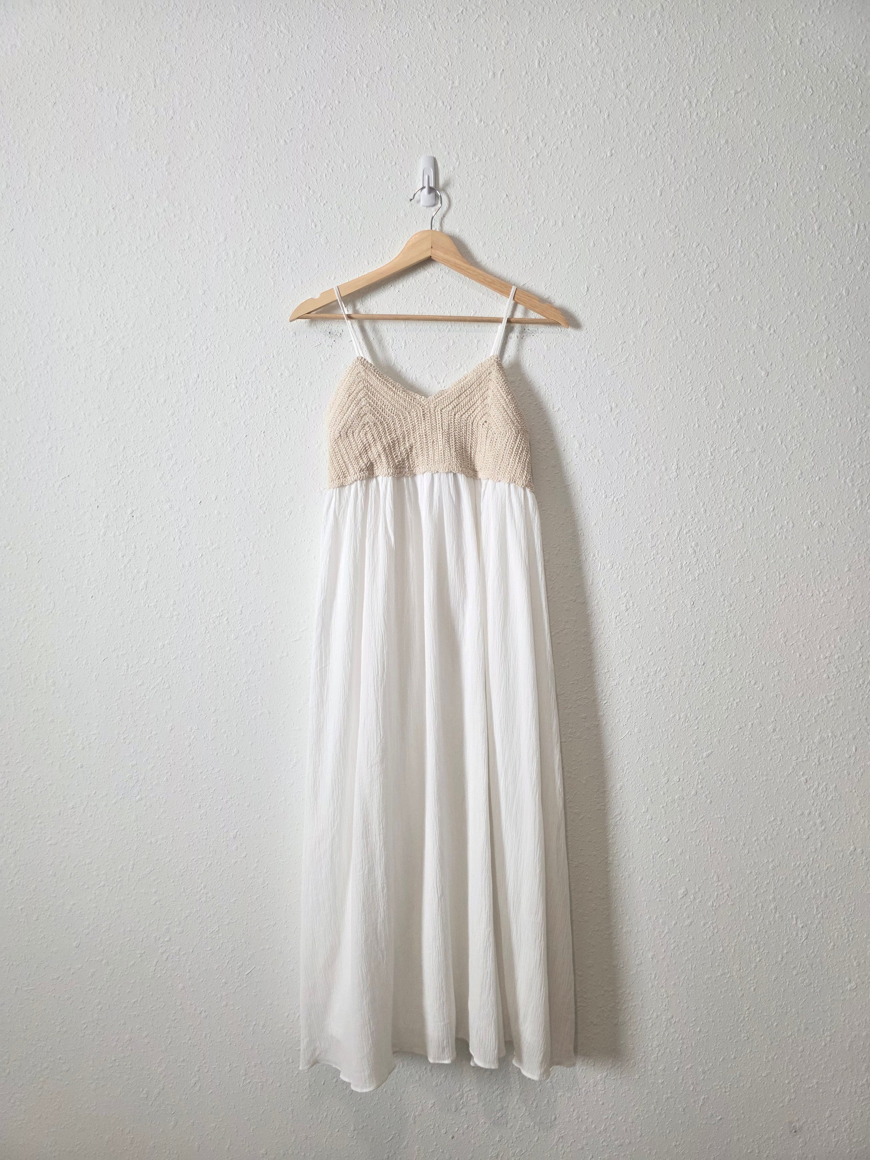 NEW Yura Crochet Midi Dress (S)