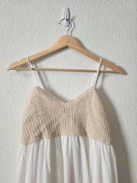 NEW Yura Crochet Midi Dress (S)