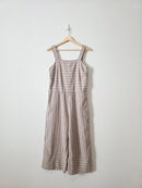 Striped Wide Leg Jumpsuit (M)