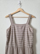 Striped Wide Leg Jumpsuit (M)