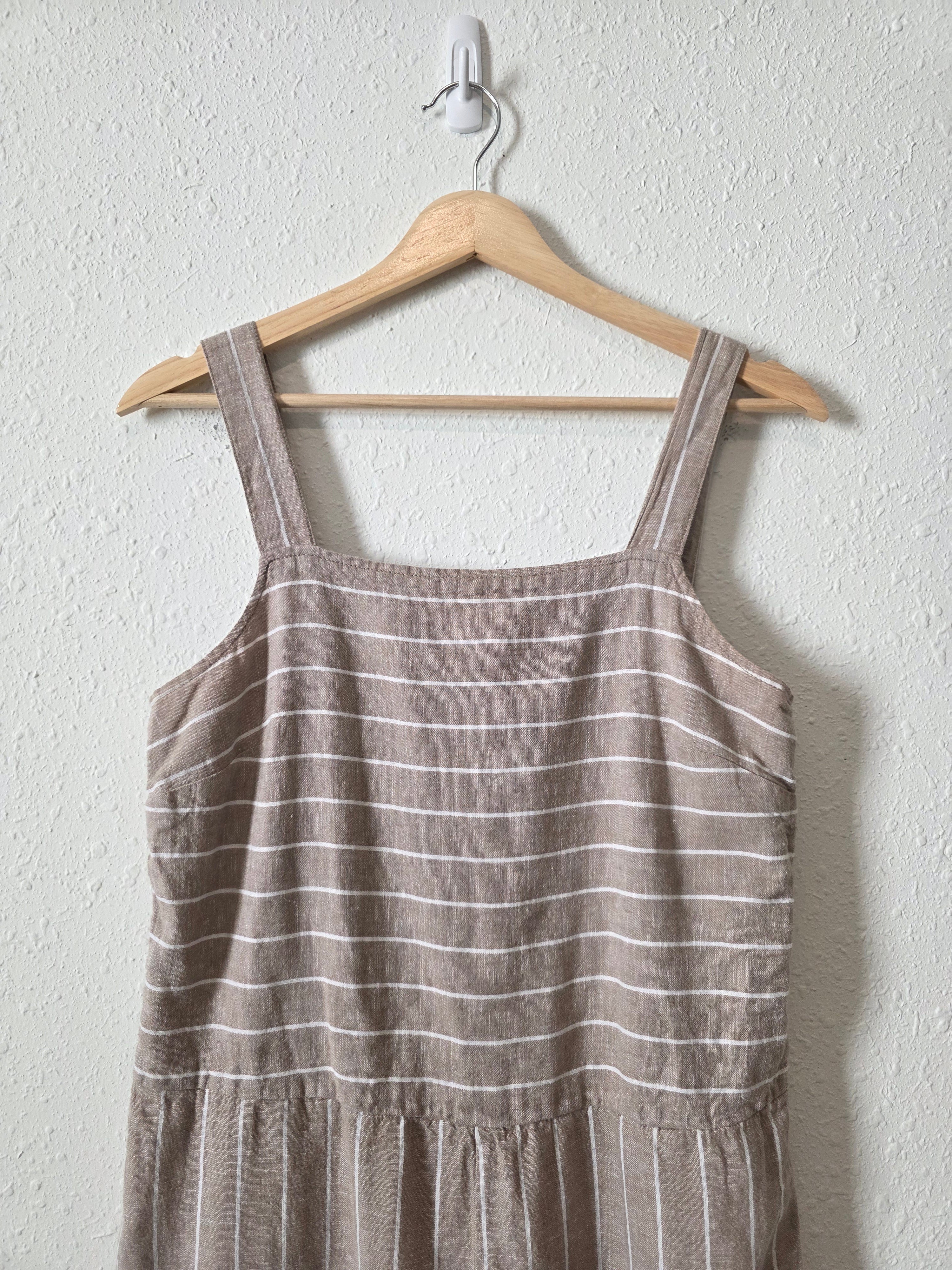 Striped Wide Leg Jumpsuit (M)