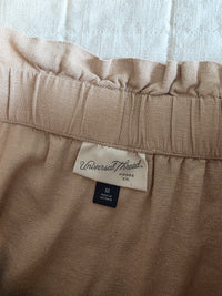 Linen Blend Midi Skirt (M)