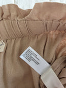 Linen Blend Midi Skirt (M)