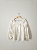 Puff Sleeve Square Neck Top (XS)