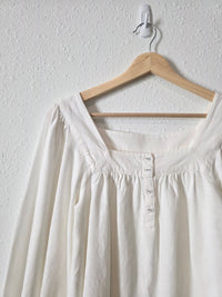 Puff Sleeve Square Neck Top (XS)