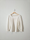 Puff Sleeve Square Neck Top (XS)