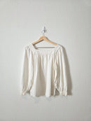 Puff Sleeve Square Neck Top (XS)