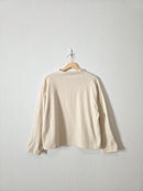 Madewell Ribbed Mockneck Top (M)