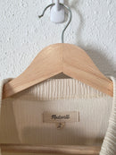 Madewell Ribbed Mockneck Top (M)
