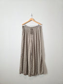 Floral Wide Leg Pants (XL)