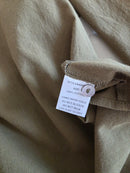 Carly Jean Olive Button Up Top (S)