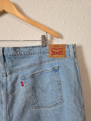 Levi's Light Wash Denim Shorts (24W)