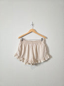 Aerie Linen Blend Shorts (L)