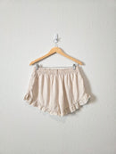 Aerie Linen Blend Shorts (L)