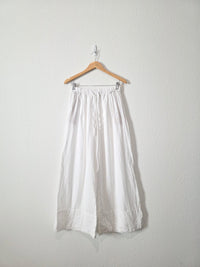 Zara Linen Wide Leg Pants (S)