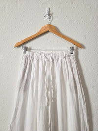 Zara Linen Wide Leg Pants (S)