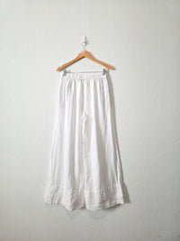 Zara Linen Wide Leg Pants (S)