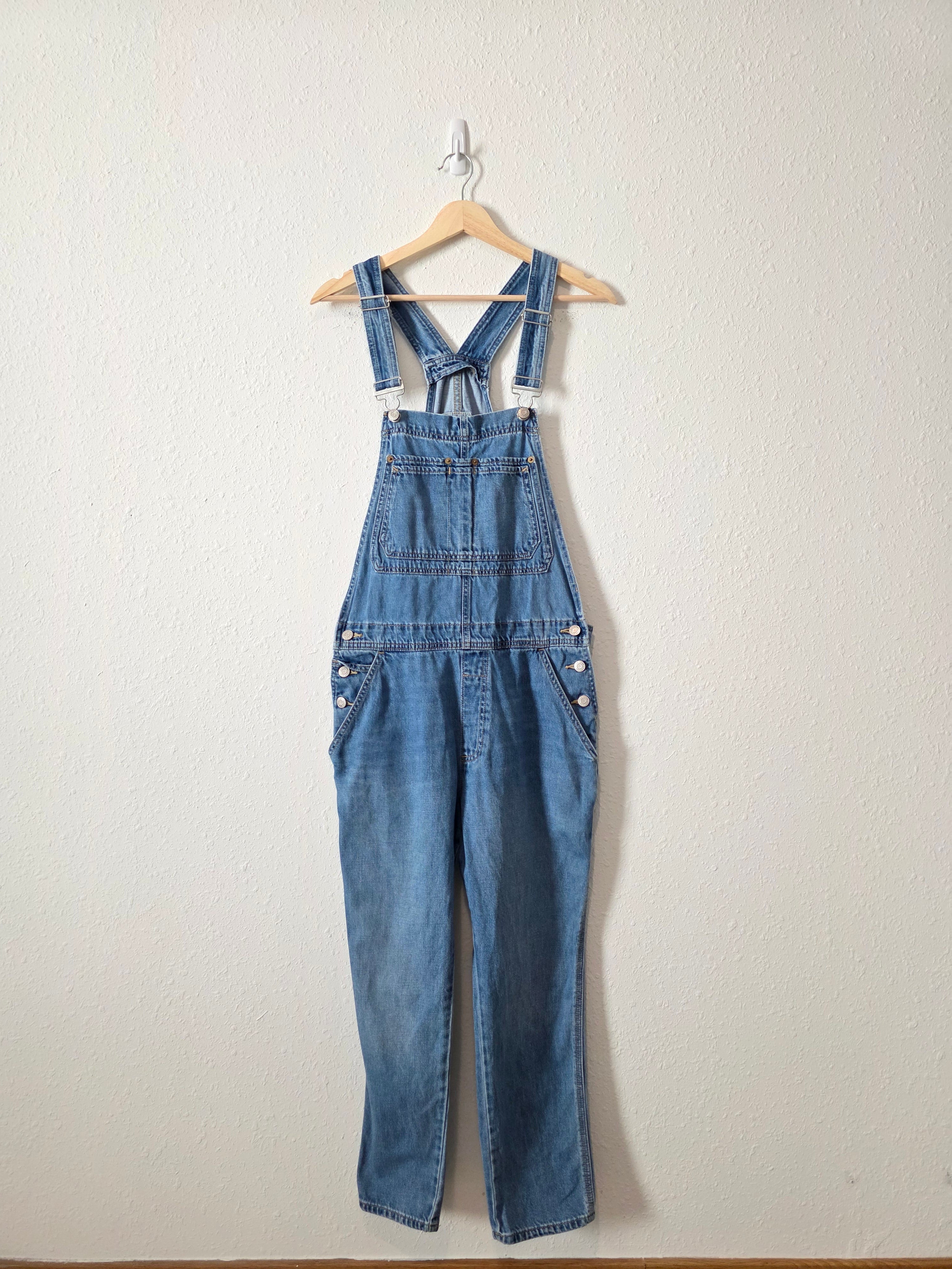 Gap Denim Straight Overalls (M)