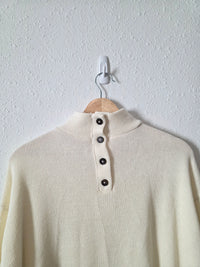 Madewell Mockneck Knit Top (S)