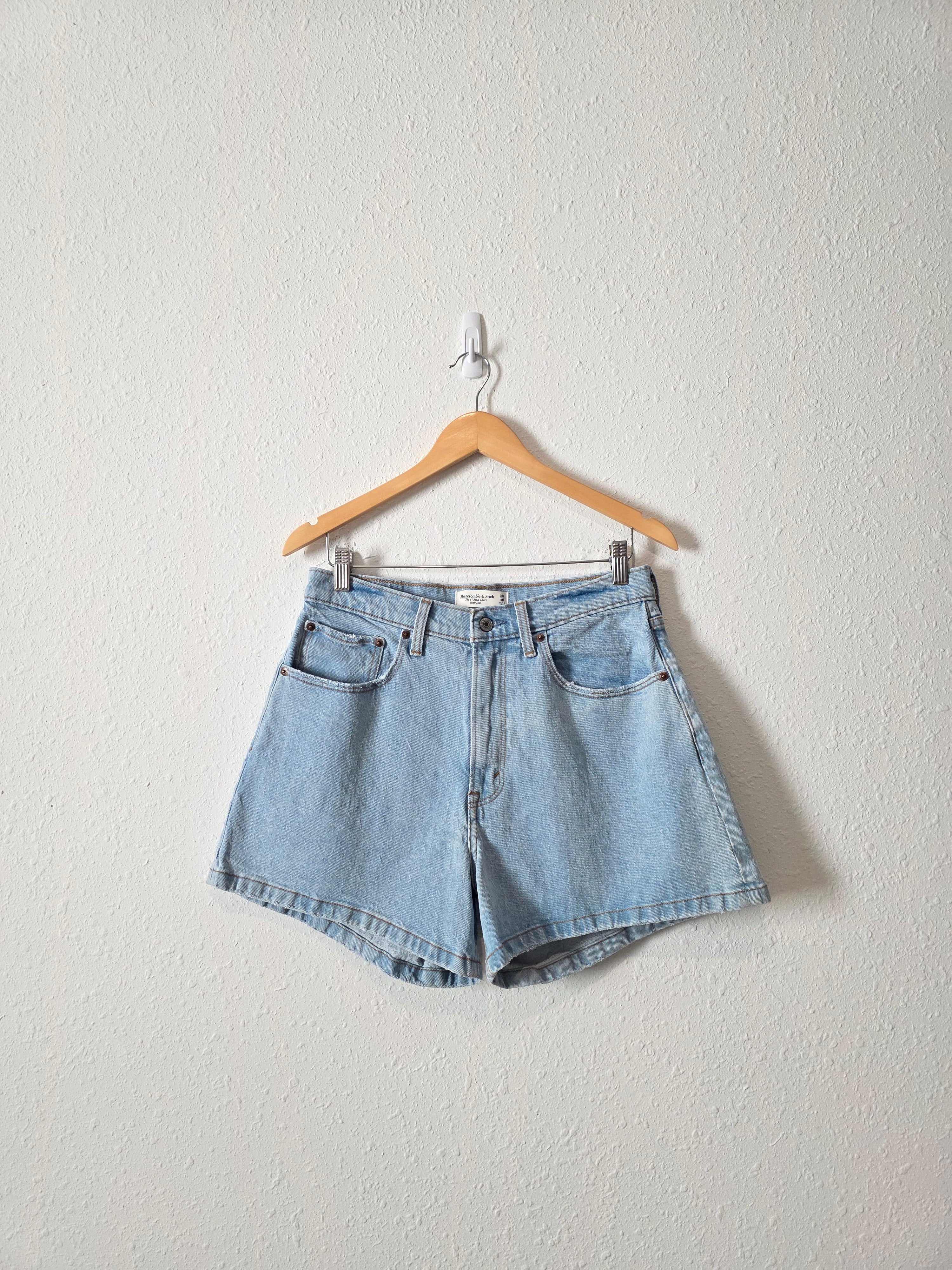Abercrombie Light Wash Denim Shorts (30/10)