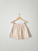 Madewell Cream High Rise Shorts (24)