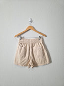 Madewell Cream High Rise Shorts (24)