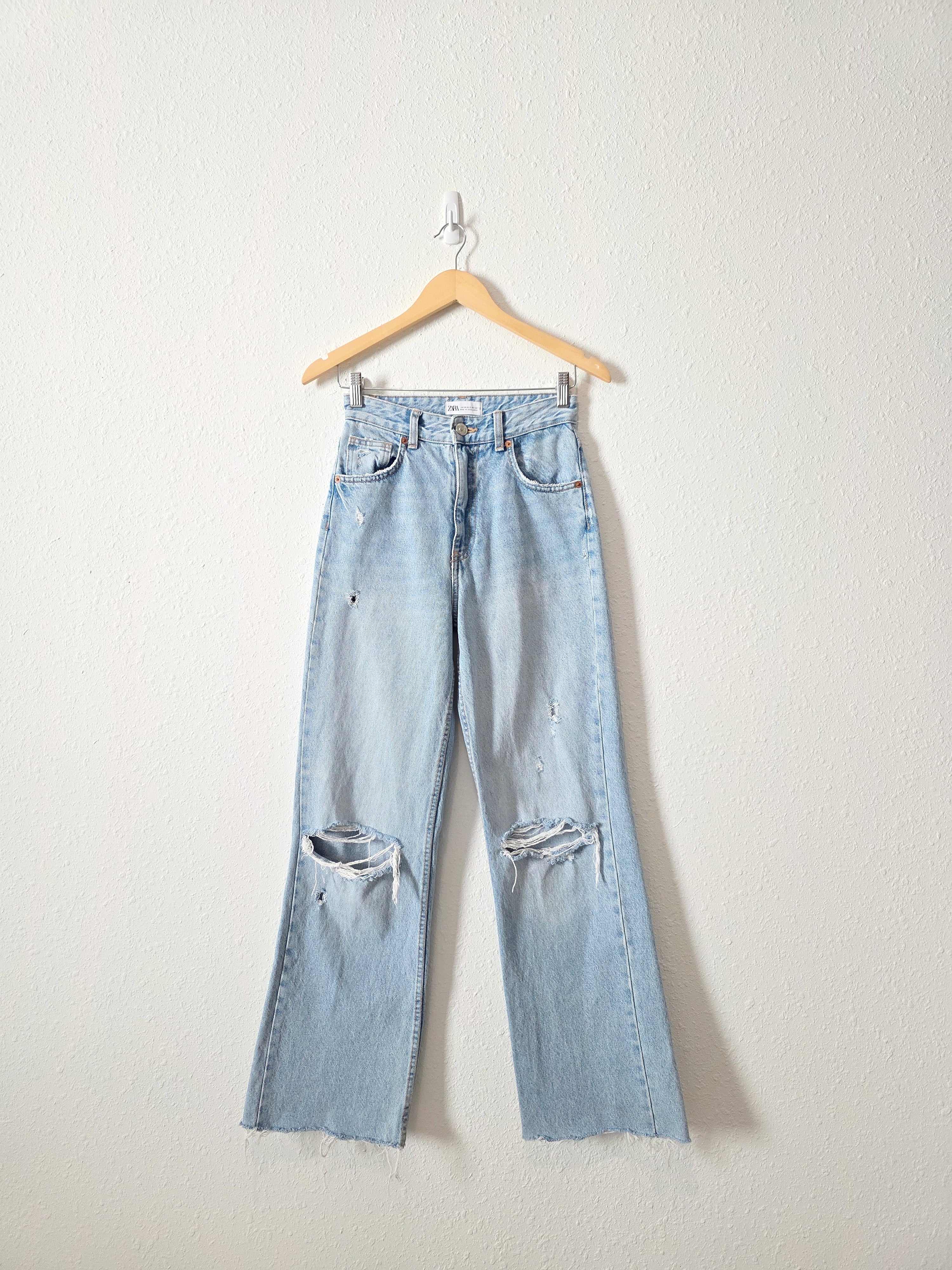 Zara Relaxed Straight Jeans (2)