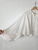 Puff Sleeve Button Up Blouse (S)