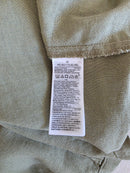 Gap Olive Smocked Midi Dress (M)