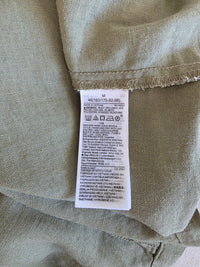 Gap Olive Smocked Midi Dress (M)