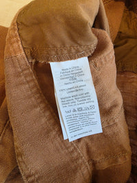 Madewell Burnt Orange Linen Shorts (0)
