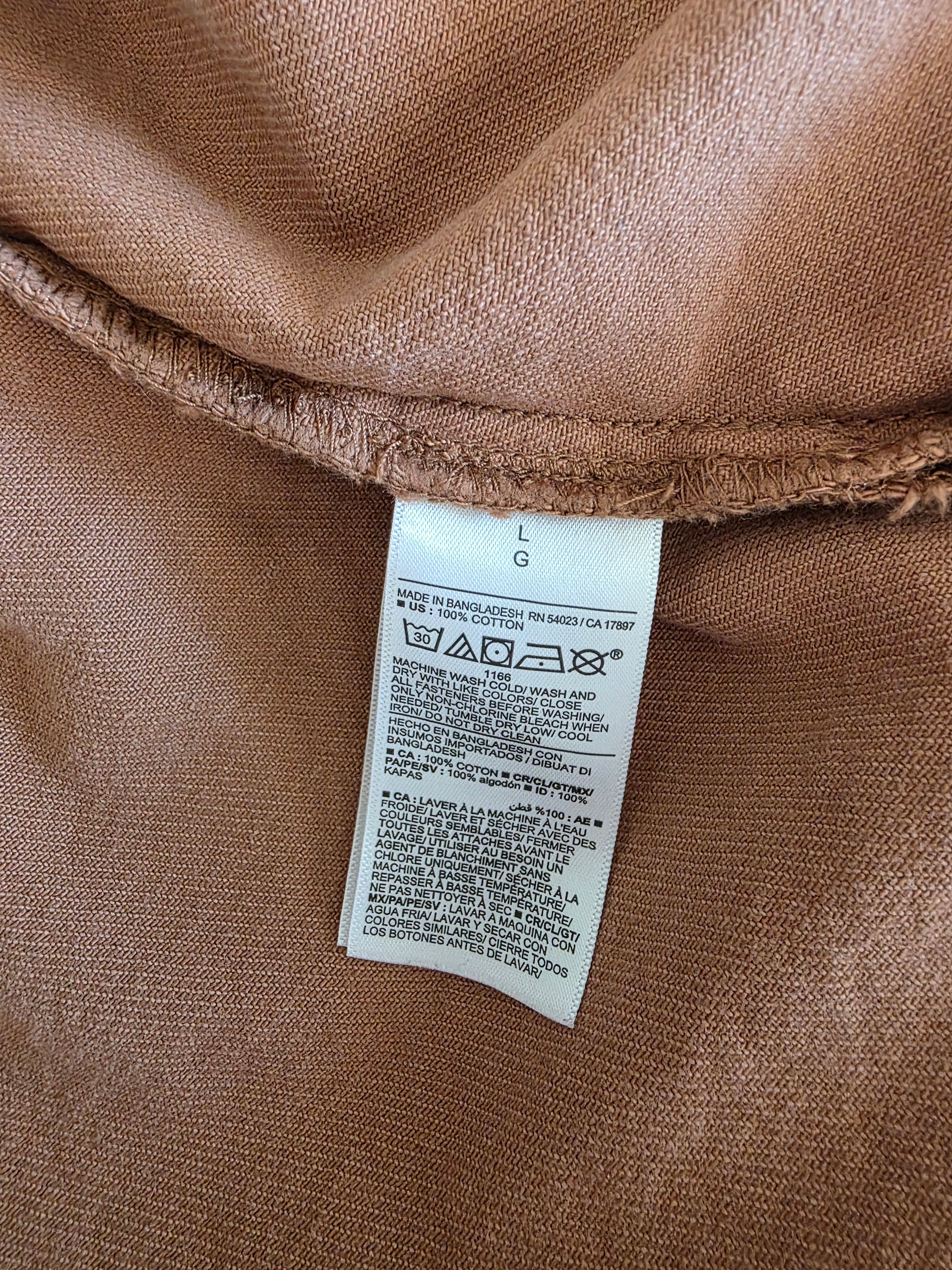 Terracotta Chore Jacket (L)