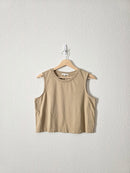Z Supply Cropped Cotton Tank (S)