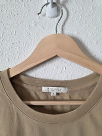 Z Supply Cropped Cotton Tank (S)