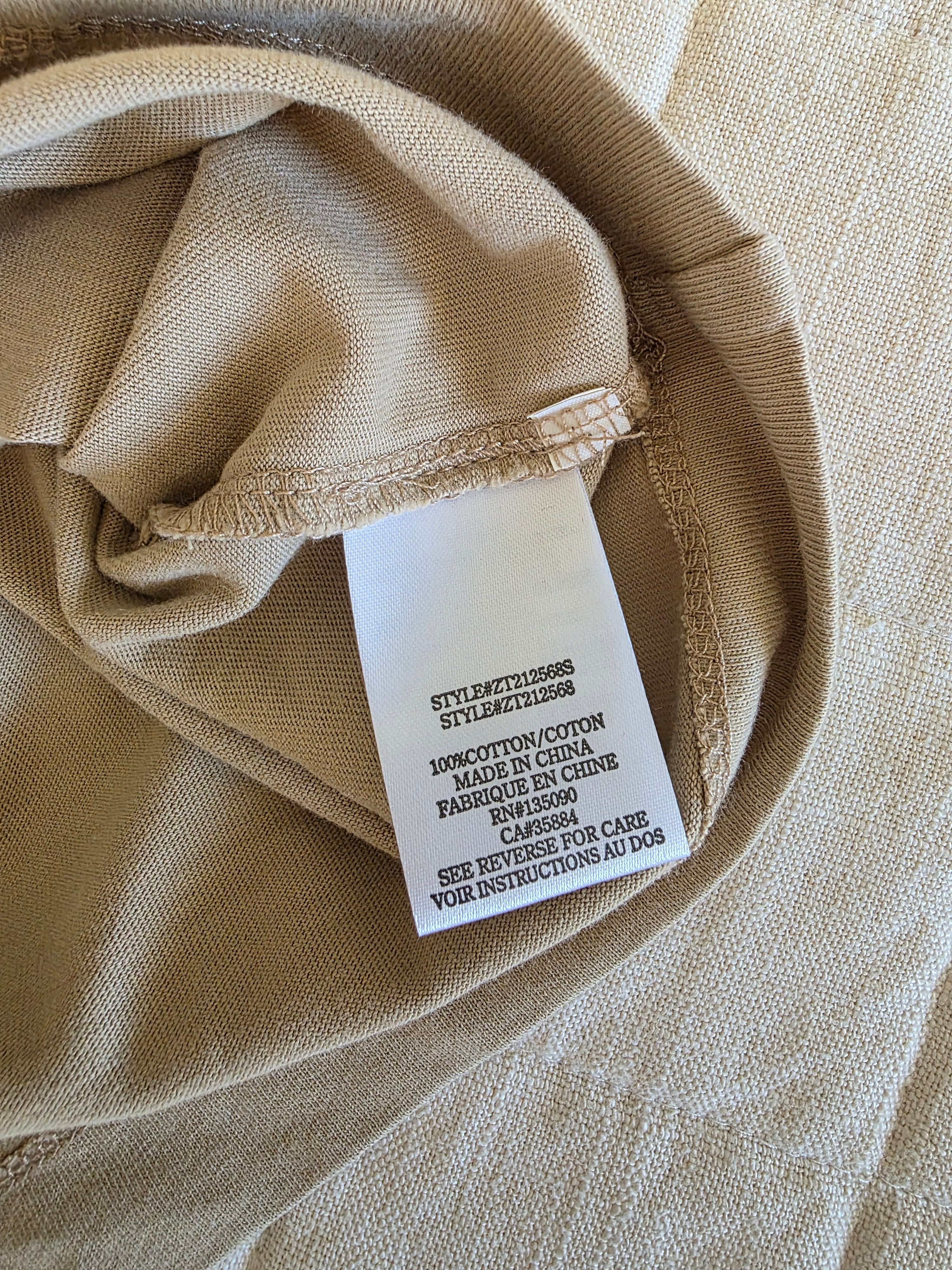 Z Supply Cropped Cotton Tank (S)