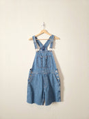 Gap Relaxed Denim Shortalls (M)