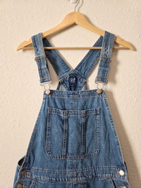 Gap Relaxed Denim Shortalls (M)