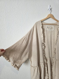 Oat Oversized Kimono Top (L)