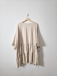 Oat Oversized Kimono Top (L)
