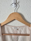 Splendid Linen Blend Crop Tank (XS)