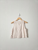 Splendid Linen Blend Crop Tank (XS)