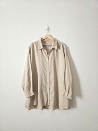 Vintage Linen Button Up (3X)