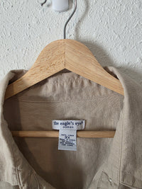 Vintage Linen Button Up (3X)