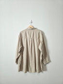 Vintage Linen Button Up (3X)