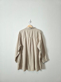 Vintage Linen Button Up (3X)