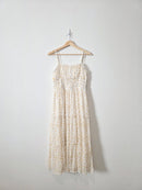 Dainty Floral Midi Dress (L)