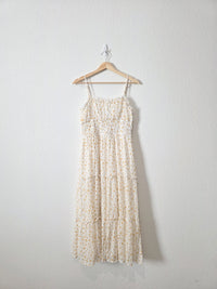Dainty Floral Midi Dress (L)