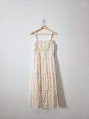 Dainty Floral Midi Dress (L)